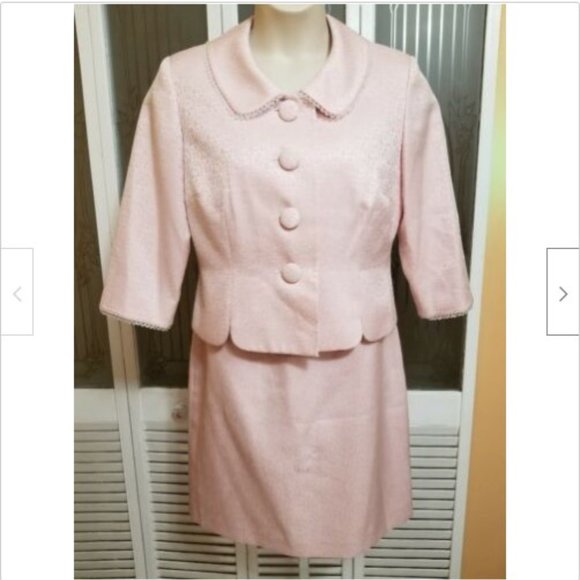 Julian Taylor Other - Julian Taylor Ladies Pink Skirt Suit